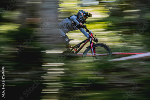 Cuadro en lienzo VTT sport enduro
