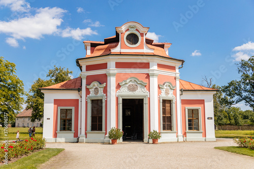 Chateau Mnichovo Hradiste, Renaissance castle, Central Bohemian Region, Czech Republic