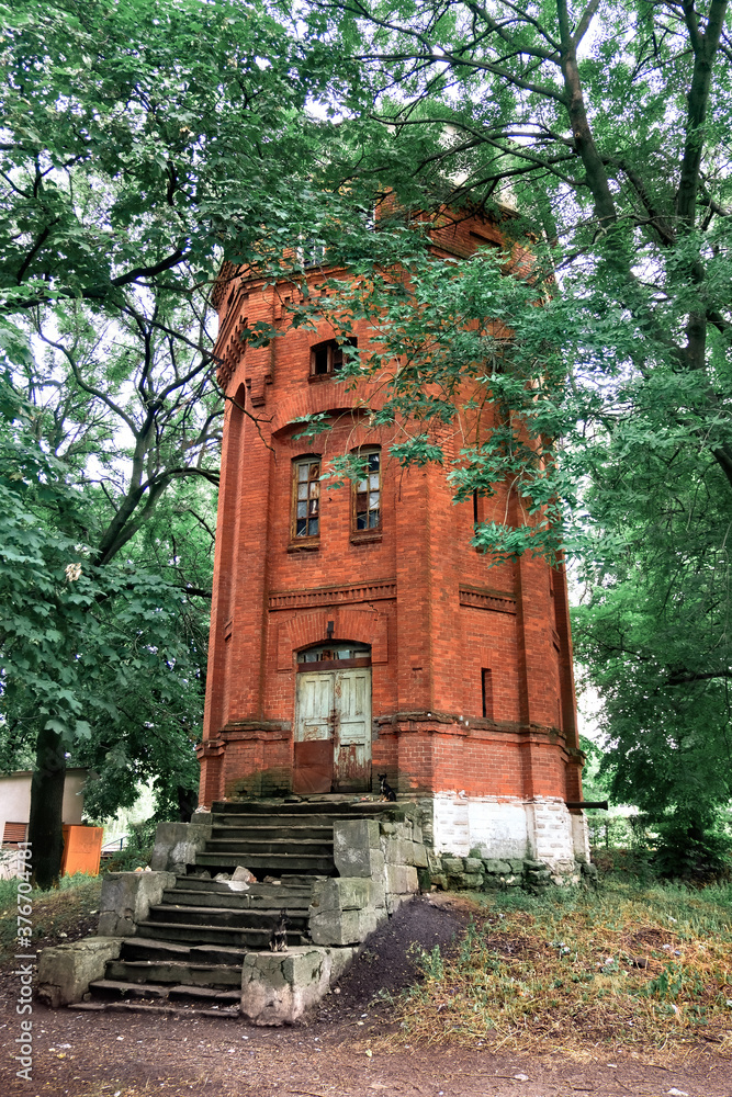Abandoned water tower in Moldova Abandoned water tower in Moldova
