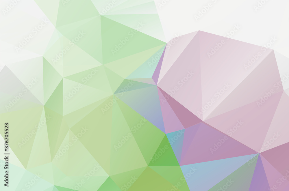 Obraz premium Dark Multicolor vector abstract Low Poly background. Colorful