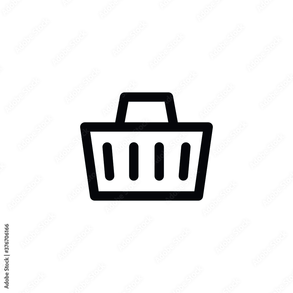 shopping bag line style icon shopping bag line style icon