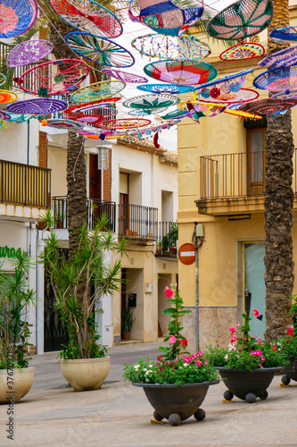 Calpe Alicante Spain Old town