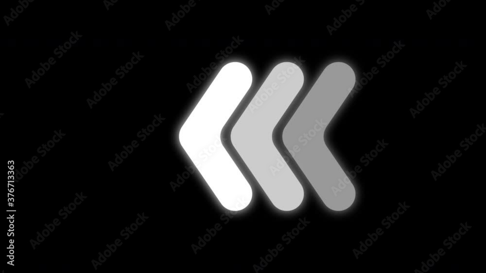 Glowing arrow animation on black background,4k video. Glowing arrow animation on black background,4k video.