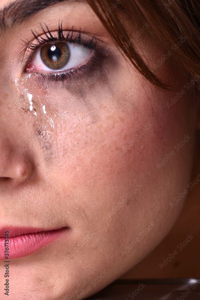 Obraz premium Larme de tristesse