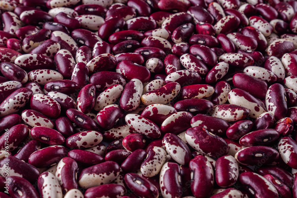 fresh organic natural beans on a white background fresh organic natural beans on a white background