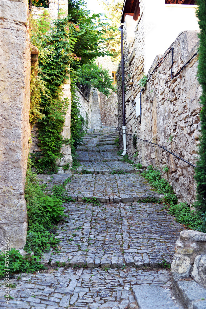 Vaison-la-romaine. Cité médiévale. Medieval city. South of fFrance. Provence. Vaucluse..