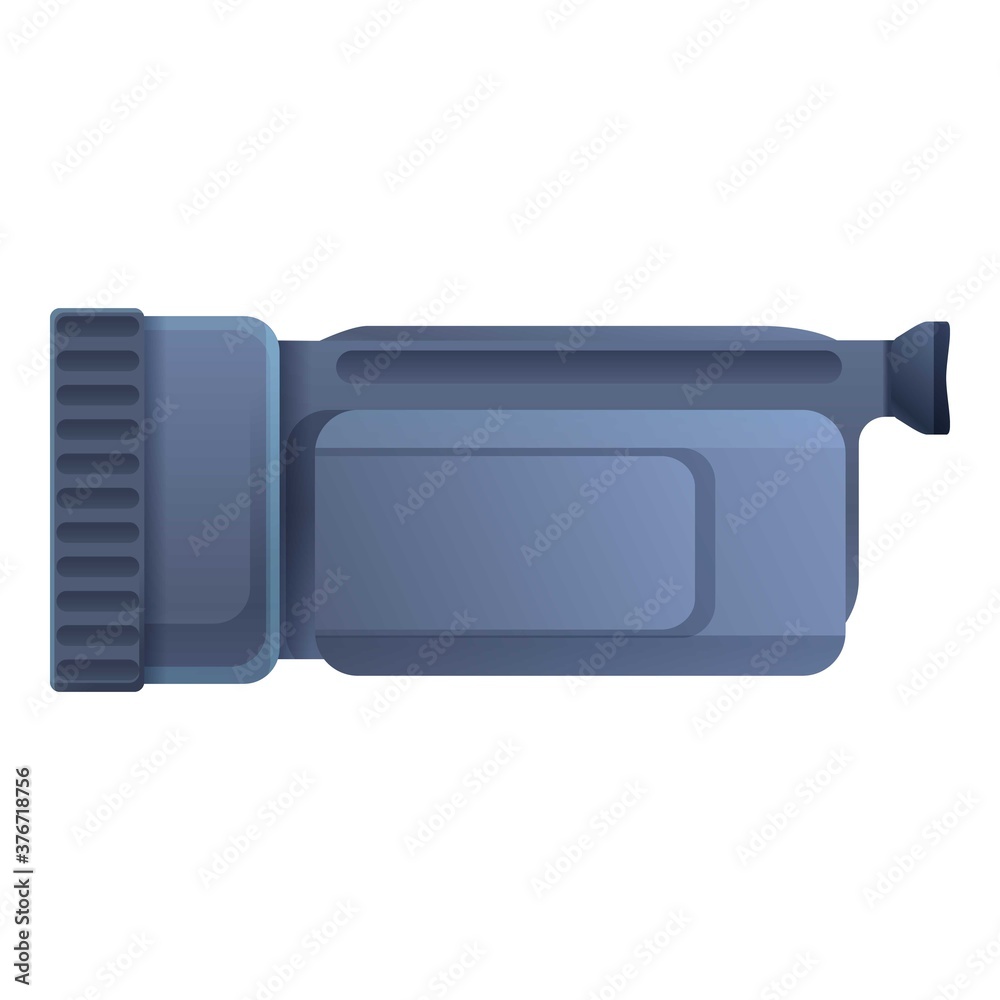 Television camcorder icon. Cartoon of television camcorder vector icon for web design isolated on white background Television camcorder icon. Cartoon of television camcorder vector icon for web design isolated on white background