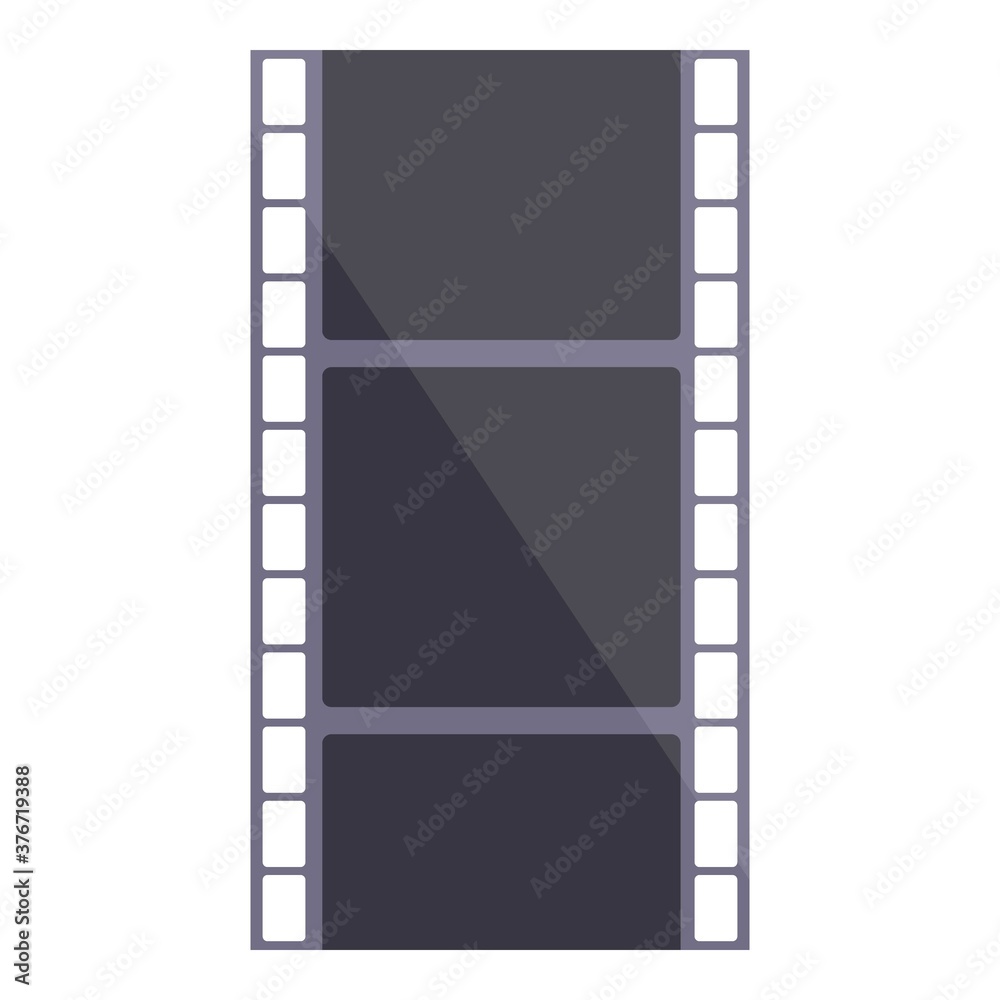 Video editing film icon. Cartoon of video editing film vector icon for web design isolated on white background Video editing film icon. Cartoon of video editing film vector icon for web design isolated on white background