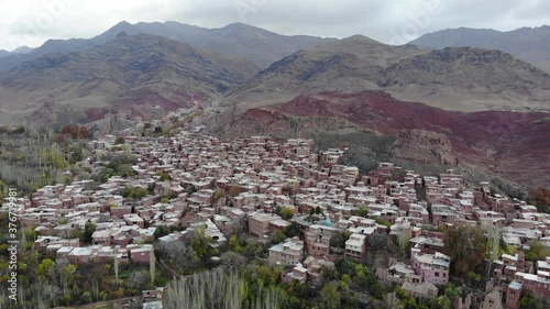 Abyaneh Village between Kashan and Isfahan, Iran. Shot 2 photo