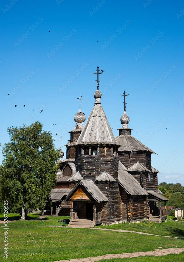 Wooden church in Suzdal Wooden church in Suzdal