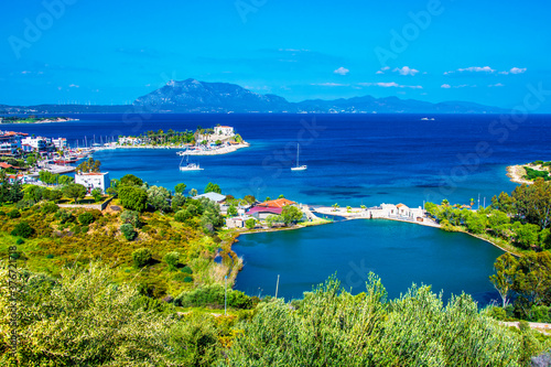 Fototapeta Naklejka Na Ścianę i Meble -  Datca Harbour view. Datca is populer tourist destination in Turkey.