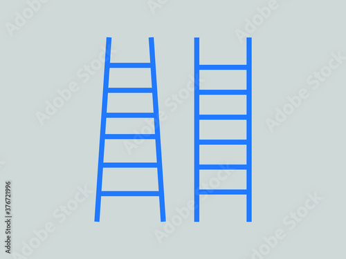 Simple Ladder Icon. climb icon vector