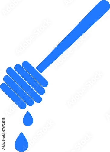 Honey Dipper icon vector