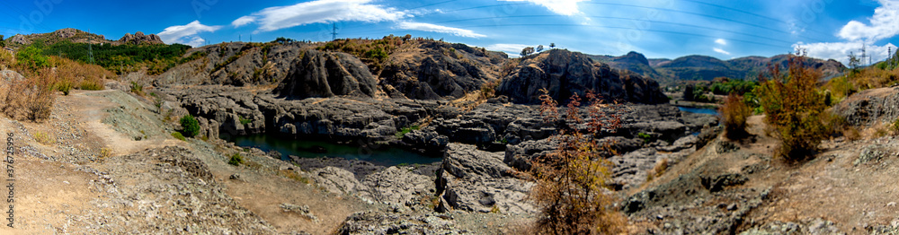 panorama of the old fortress sheitan dere