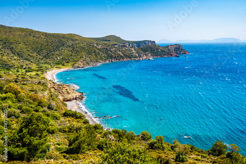 Beautiful coastline in Datca Peninsula of Turkey