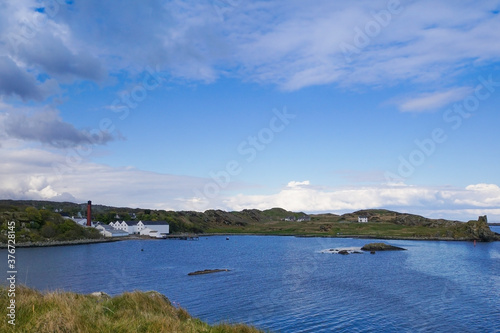 The Lagavulin bay on the Isle of Islay © 13threephotography