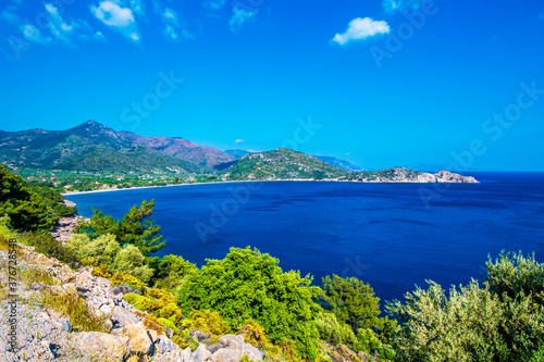 Fototapeta Naklejka Na Ścianę i Meble -  Mesudiye Beach view in Datca Peninsula of Turkey