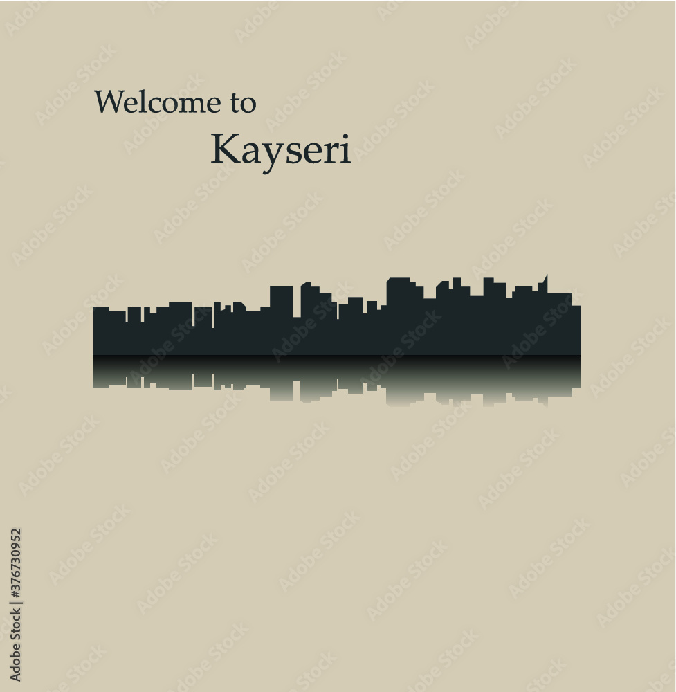 Kayseri, Turkey skyline