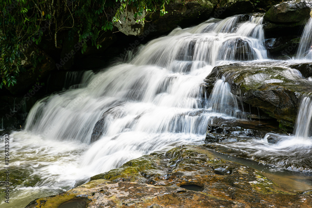 Than Ngam Waterfall, Nong Khai Province in Thailand.