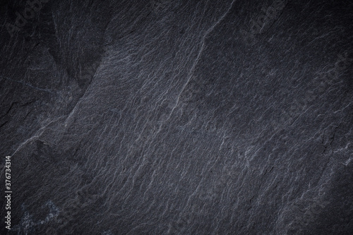 Dark gray or black slate texture or background