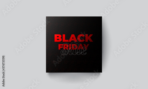 Black Friday social media post design, black Friday post design