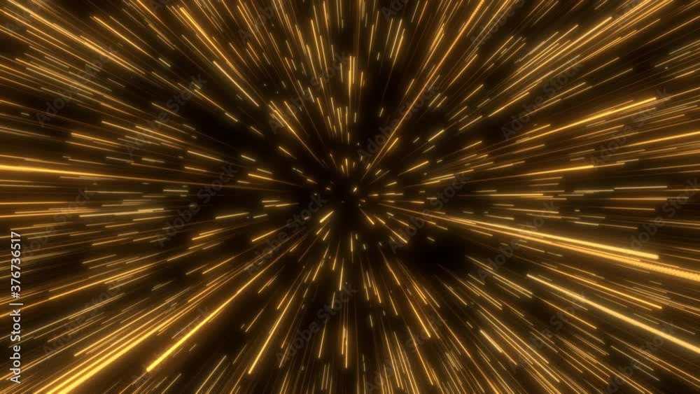 golden light explosion background particles trail video