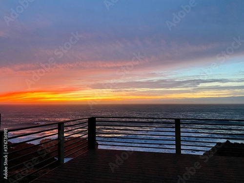 Sunset on the Pacific Coast © Karsten Lin