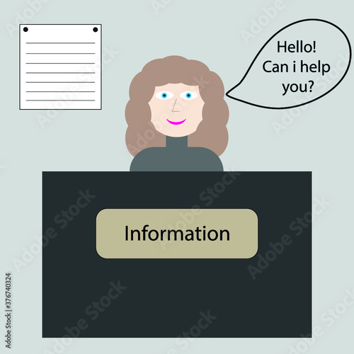 consultant gives information