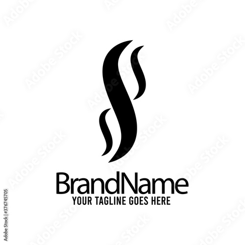 Stock Logo Design Vector. Line art logo icon.