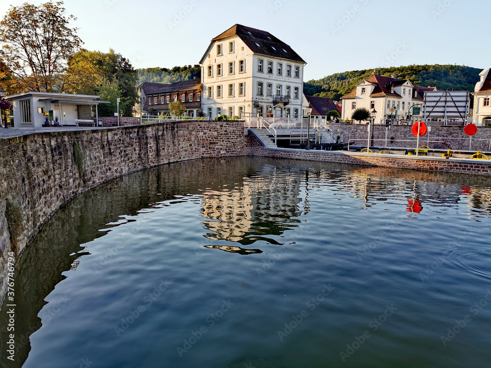 Bad Karlshafen, der Innenhafen