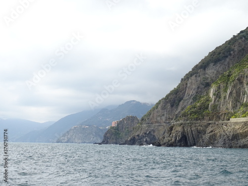 Die fünf Ortschaften in Cinque Terre: Monterosso al Mare, Vernazza, Corniglia, Manarola und Riomaggiore © mlagiolino