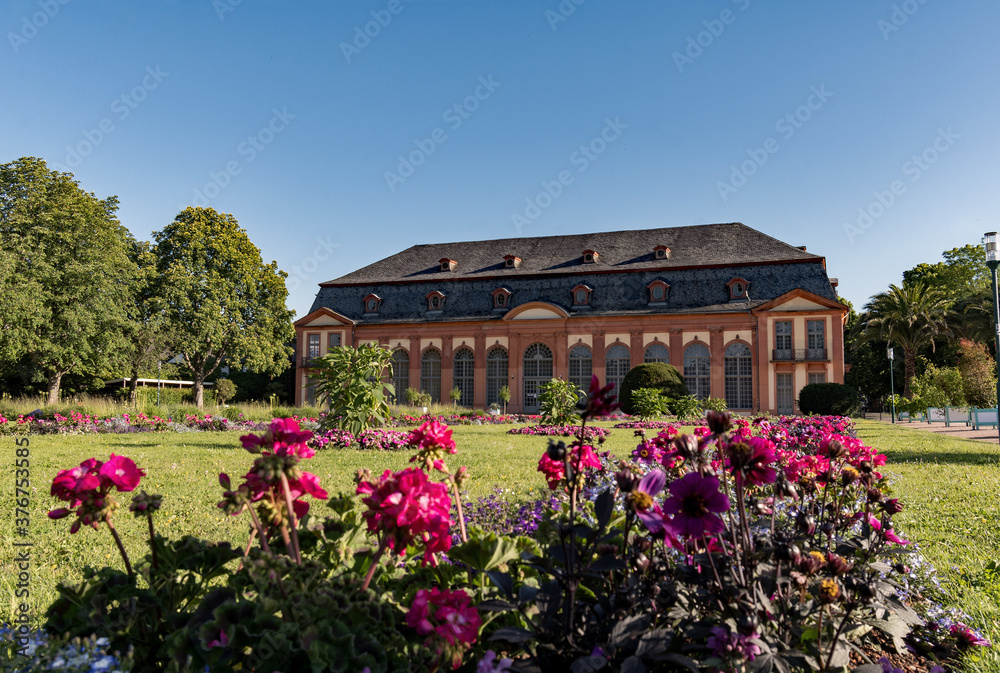 Die Orangerie in Darmstadt in Hessen, Deutschland 