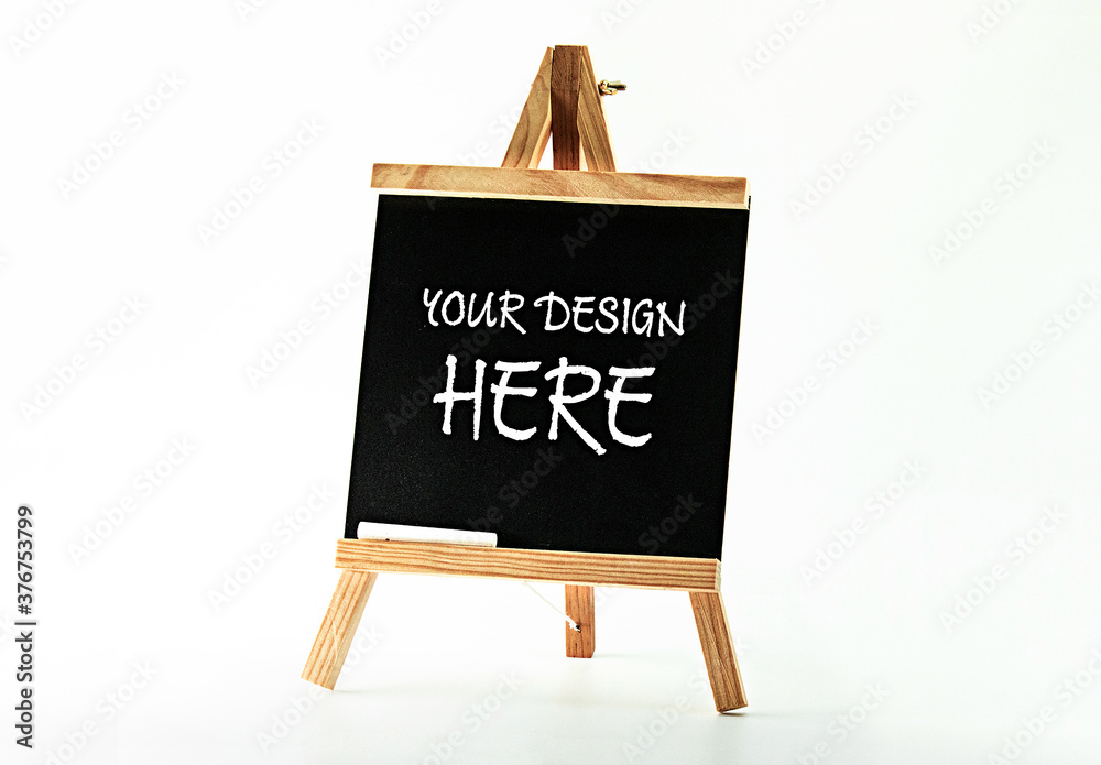 Chalkboard Mockup Stock Template Adobe Stock