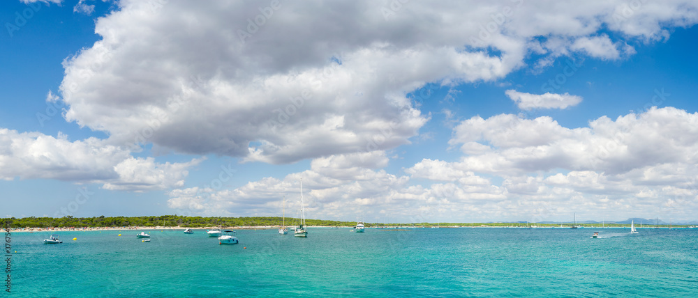 Obraz premium Puerto de Alcudia beach