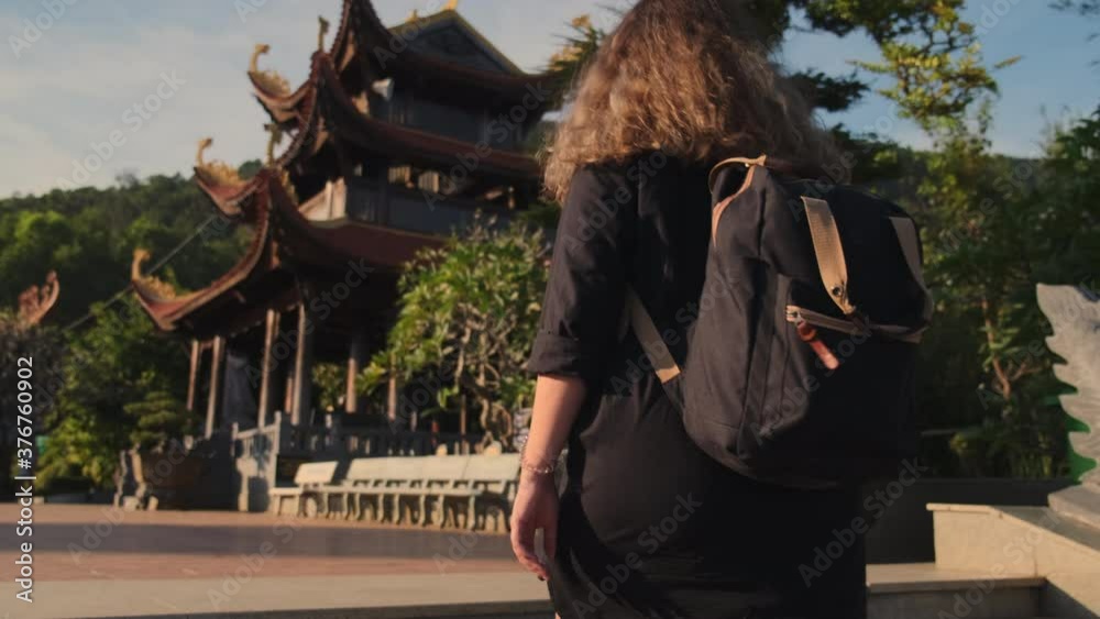visit in Truc Lam Ho Quoc Zen Monastery in Vietnam