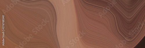 abstract colorful header design with pastel brown, old mauve and very dark pink colors. fluid curved flowing waves and curves for poster or canvas