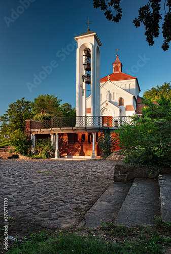 Nice temple on the hill at ...
