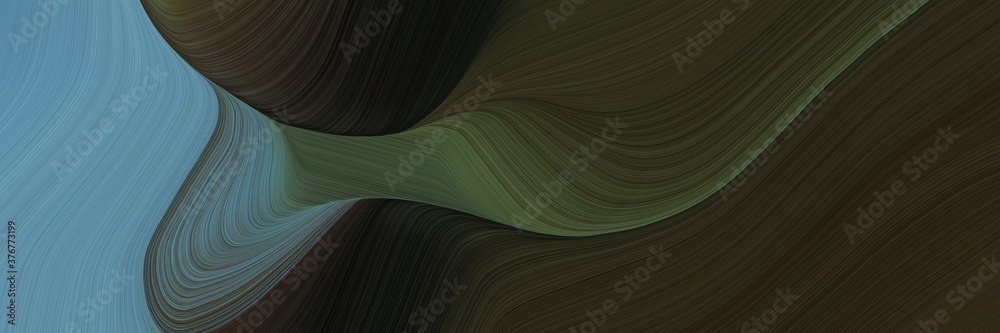 abstract flowing banner with very dark green, cadet blue and dark slate gray colors. fluid curved lines with dynamic flowing waves and curves for poster or canvas abstract flowing banner with very dark green, cadet blue and dark slate gray colors. fluid curved lines with dynamic flowing waves and curves for poster or canvas