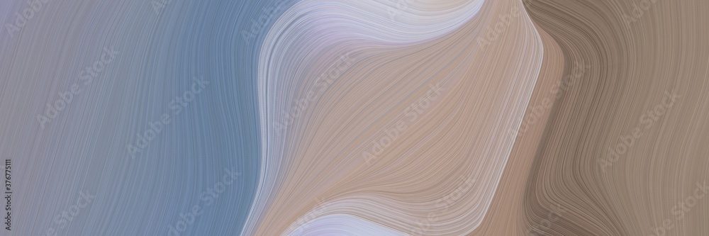 abstract decorative designed horizontal header with light slate gray, gray gray and pastel brown colors. fluid curved flowing waves and curves for poster or canvas abstract decorative designed horizontal header with light slate gray, gray gray and pastel brown colors. fluid curved flowing waves and curves for poster or canvas