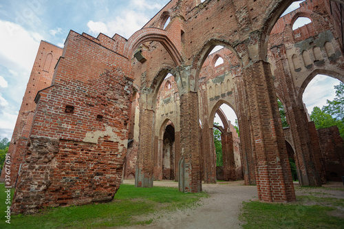 Ruins of the Dome Cathedral in Tartu