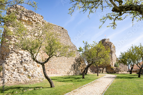 Photos ruins of the Alcazaba (medieval castle) of Miranda do Douro city, district of Br