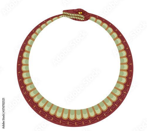 serpent circle devouring his tail