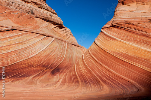 View of Wave Rock formation