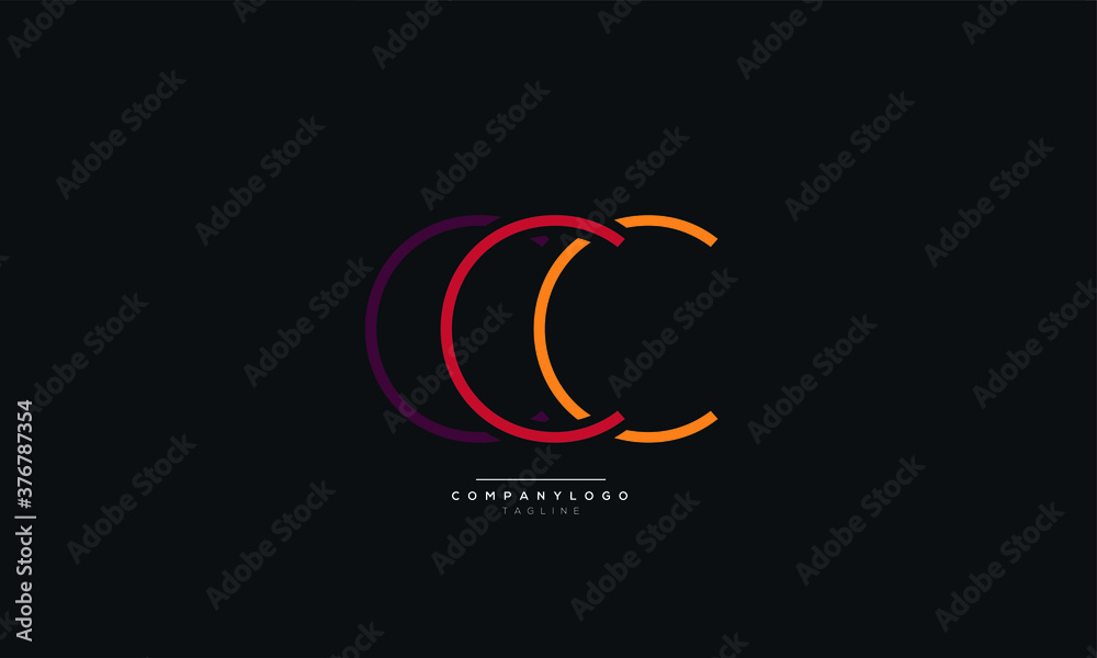 Letter CCC Business Logo Design Alphabet Icon Vector Monogram Letter CCC Business Logo Design Alphabet Icon Vector Monogram