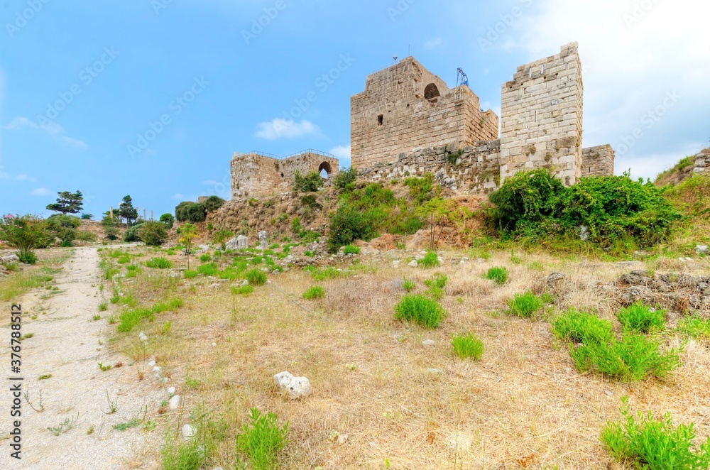 Exterior view of Crusader's castle Exterior view of Crusader's castle