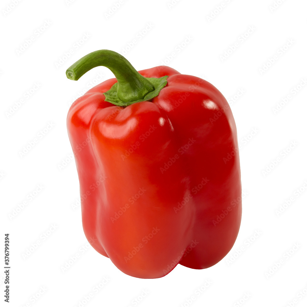 Sweet pepper isolated on white background Sweet pepper isolated on white background