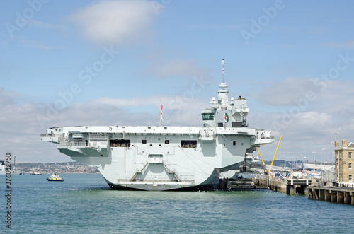 Queen Elizabeth Aircraft Carrier, stern