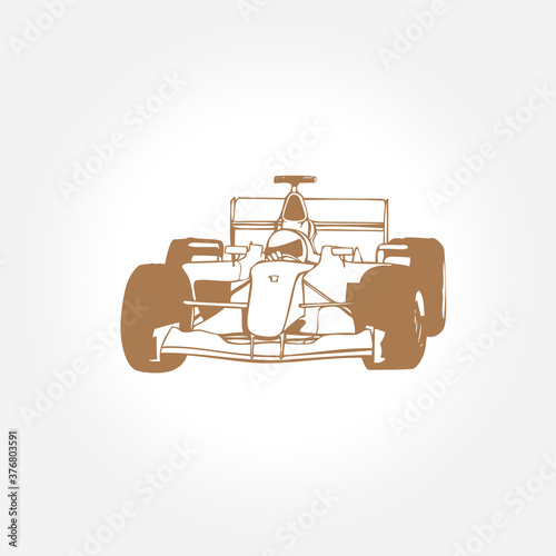 formula 1 car icon
