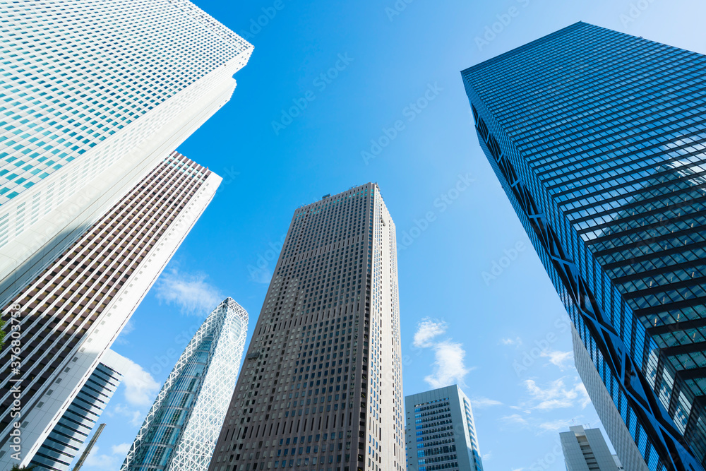 東京 新宿 高層ビル群　2020年9月