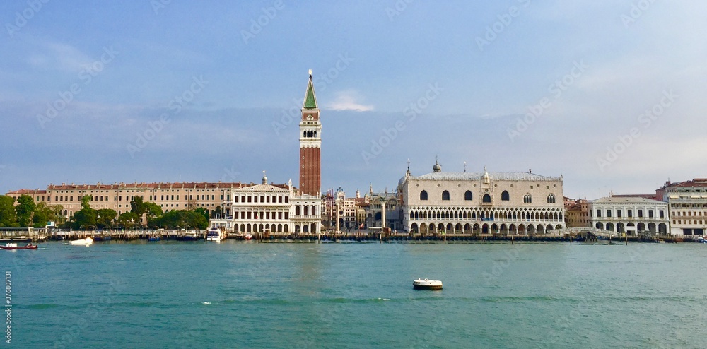 St Marks Basin or Bacino San Marco in Venice Italy